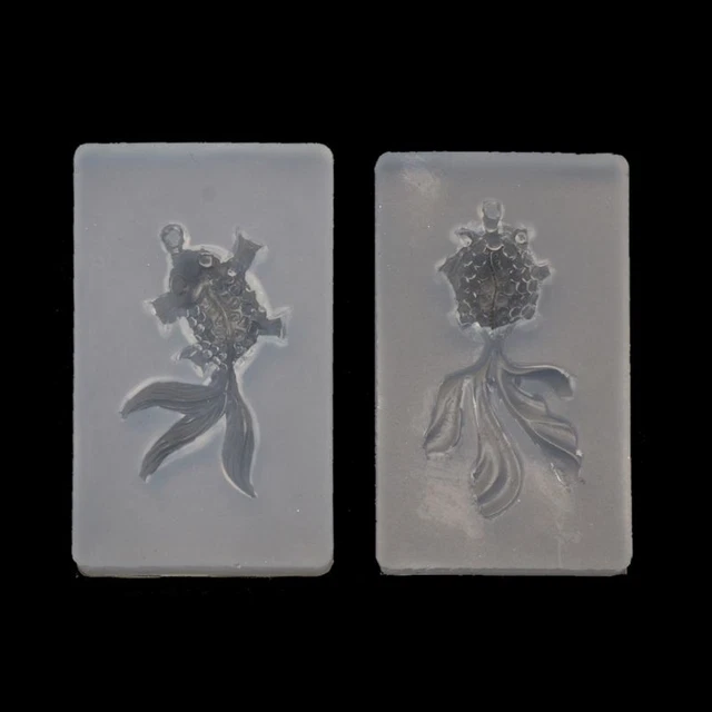 DIY Casting Mold Silicone Molds Resin Mold Goldfish Shape Making Craft Tool