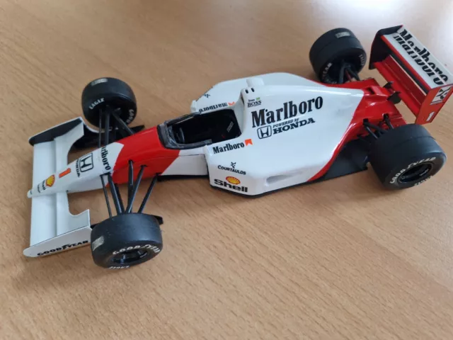 McLaren MP4/7 A. Senna  1/20 sehr gut gebaut