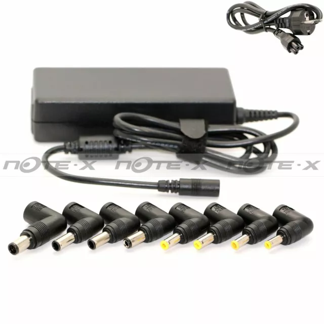 90W CHARGEUR ALIMENTATION UNIVERSEL POUR PC PORTABLE+ 8 embouts