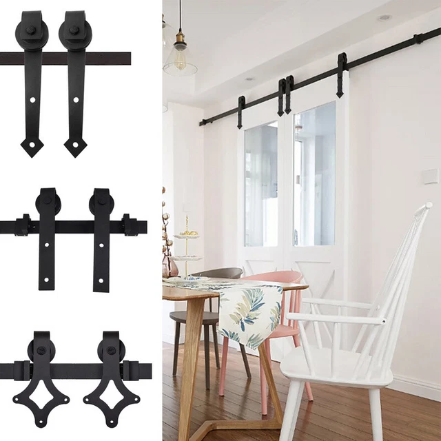 Sistema de puertas correderas juego de puertas correderas herraje de puertas correderas 150-200 kg 152-363 cm