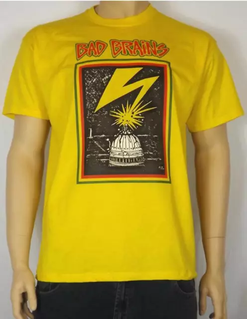 Bad Brains T-shirt, Inspired Graphic Shirts, Punk Rock, Hardcore