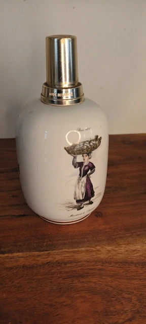 Lampe Berger Ancienne En Porcelaine – Décor Vieux Métiers Paris 1600 – N°16