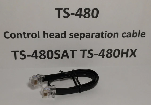 thumbnail image 2 of KENWOOD TS-480 HX & SAT Amplifier Cable – Reinforced 6FT – 8 Pin DIN – FREE USA SHIP 2 of 3