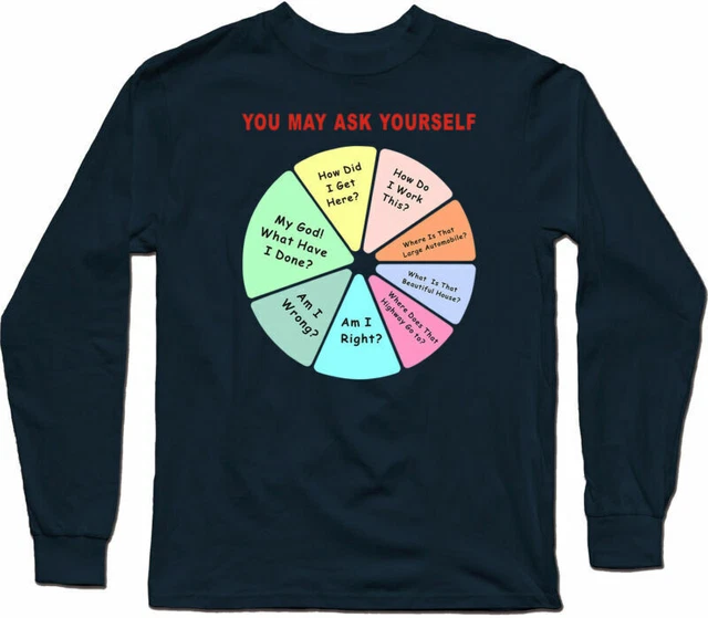 T-shirt You Heads Pie Once May Chart Lifetime Ask Uomo's Yourself Talking In A