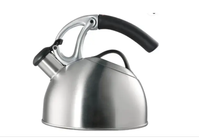 OXO BREW UPLIFT TEA  KETTLE 2 Quart in BRUSHED STAINLESS STEEL - NEW IN BOX