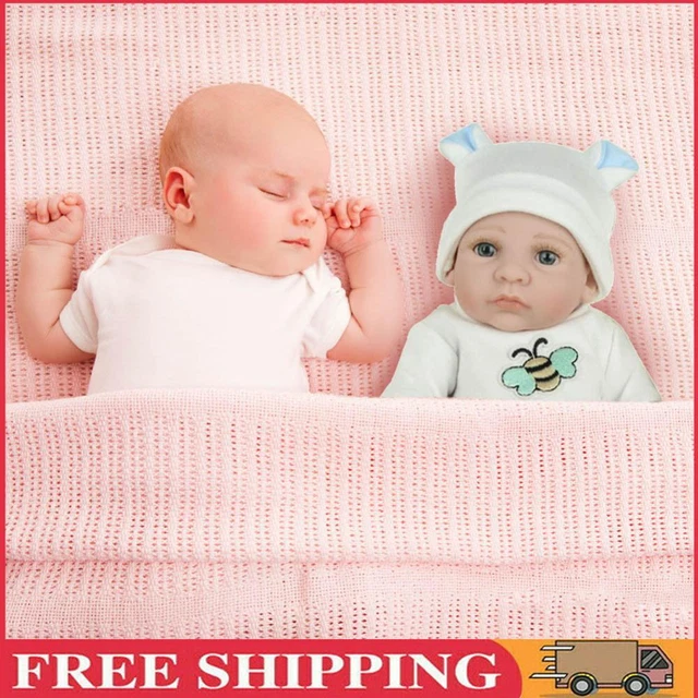 28cm Soft Reborn Doll 3D Skin Realistic Baby Doll Newborn Baby Doll Appease Toys