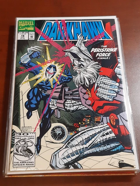 Marvel Comics Darkhawk #18 Peristrike Force 3rd appearance August 1992