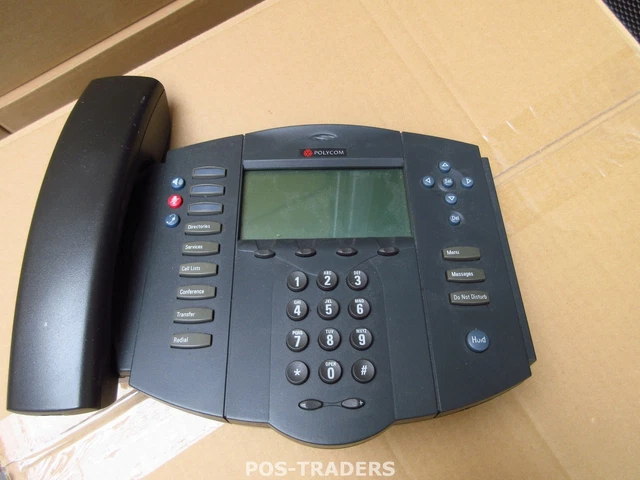 POLYCOM SOUNDPOINT IP 501 SIP VoIP Digital POE Telefono 2201-11501-001 ...