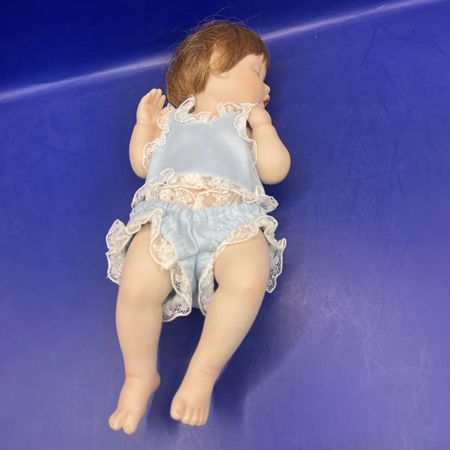 Ashton Drake Mini  “Good As Gold” Porcelain Doll Vintage 1997 Titus Tomescu 5