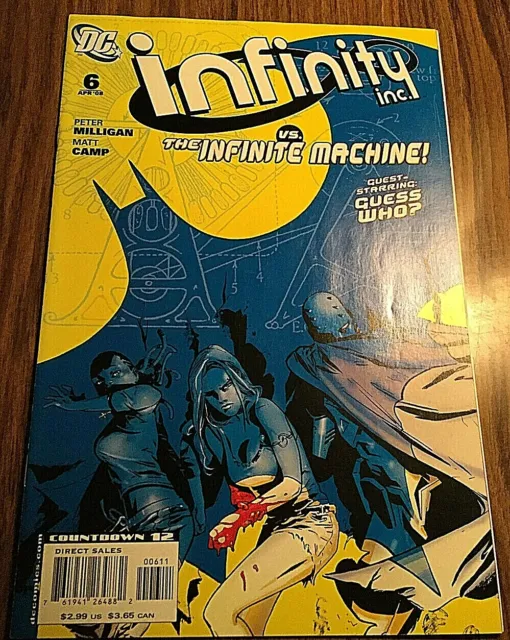 DC COMICS Infinity Inc. 2008 #6