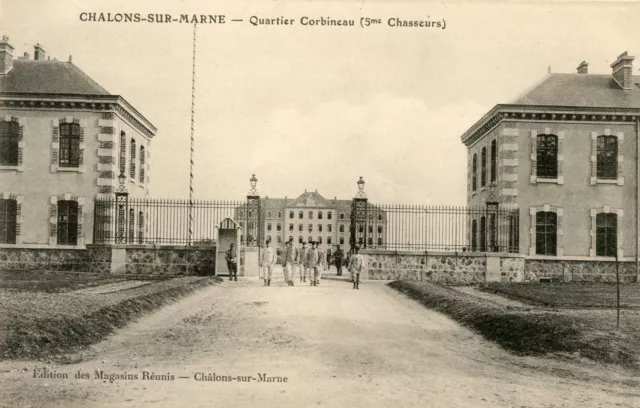 *33666 cpa 51 Chalons sur Marne - Quartier Corbineau