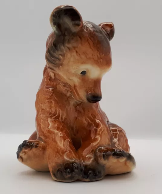 Early Goebel Hummel Cute Bear Cub Figure - Tmk-2 (1950-1955) Excellent Condition