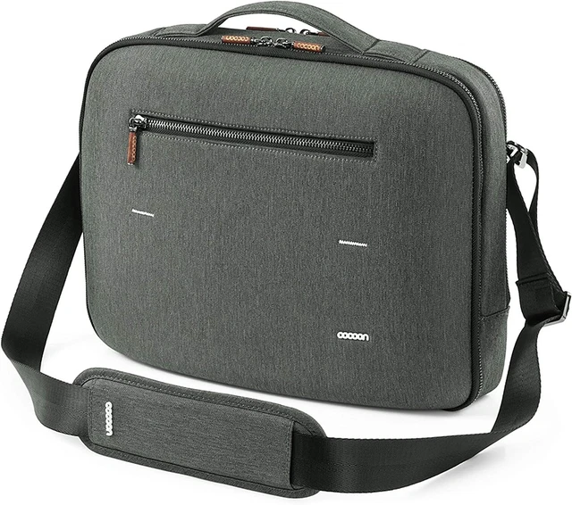 Cocoon MCP3302GF Graphite 15" Brief with Built-in Grid-IT!® Accessory Organizer
