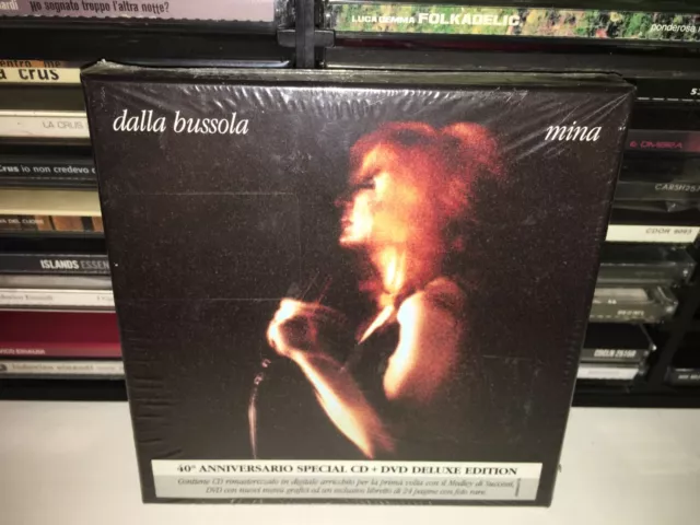 Mina Dalla Bussola 40° Anniversario Box Deluxe Edition Cd + Dvd Sigillato Raro