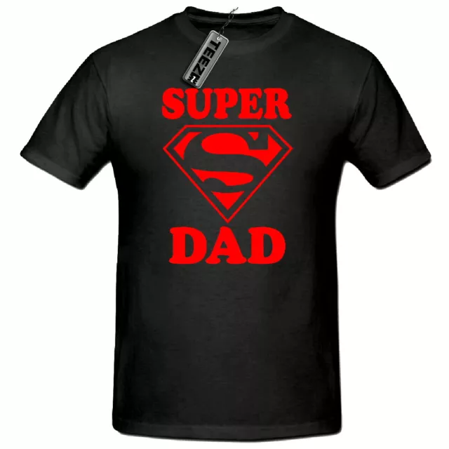Super Dad Funny Novelty Mens T shirt, Super Hero tshirt, Father Dad Gift