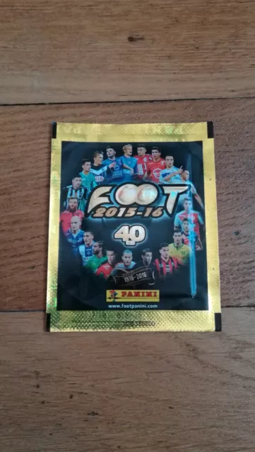 Pochette Panini - Foot Ligue 1  2015 2016 - Doree