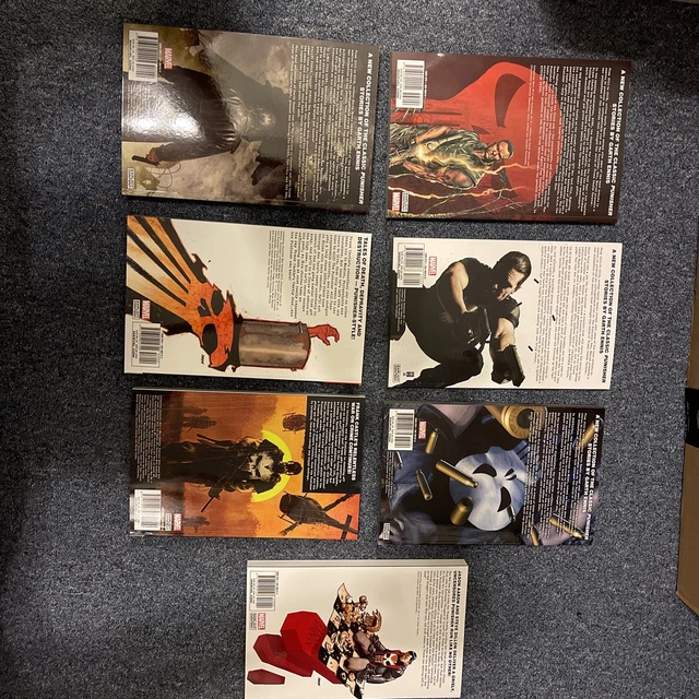 Punisher Max Complete Collection TPB Graphic Novel Full Set Brand New Vol 1-7 2