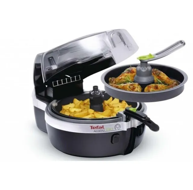 TEFAL ActiFry 2in1 schwarz YV9601 Heißluftfritteuse / Fritteuse / 1,5kg OVP 🔝