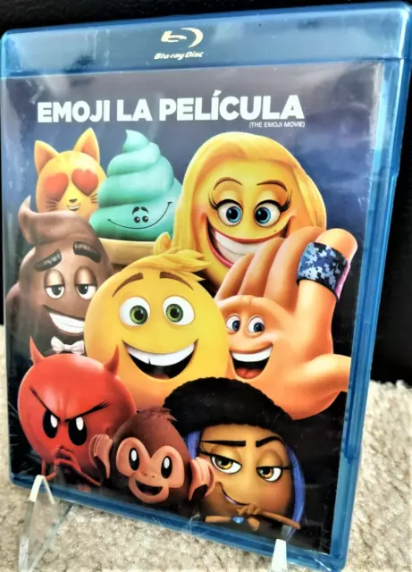 The Emoji Movie - Emoji La Pelicula (Blu-ray, 2017) Mexico Import - ESPAÑOL NEW