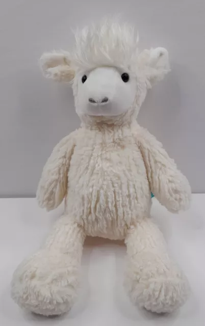 Manhattan Toy Co 14” White Cream Sheep Lamb Soft Stuffed Animal Plush 2017