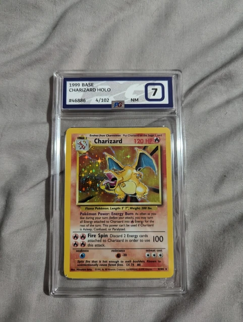 POKÉMON TCG CHARIZARD Base Set 4/102 Holo Unlimited Holo Rare EUR 987 ...