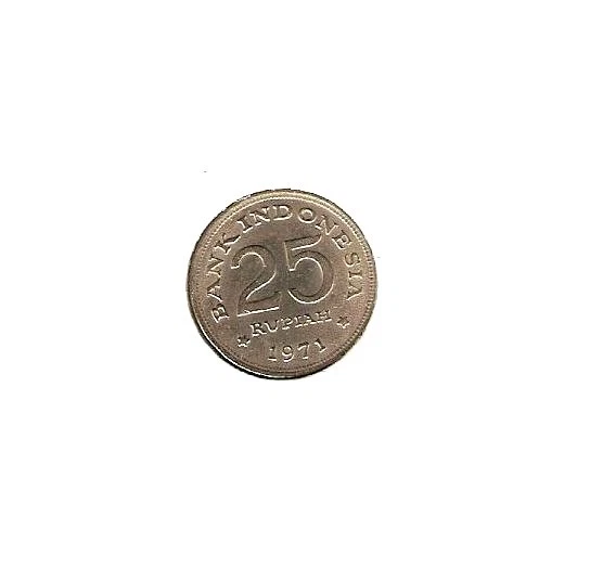 1971 INDONESIA COIN 25 RUPIAH - BIRD $6.25 - PicClick AU