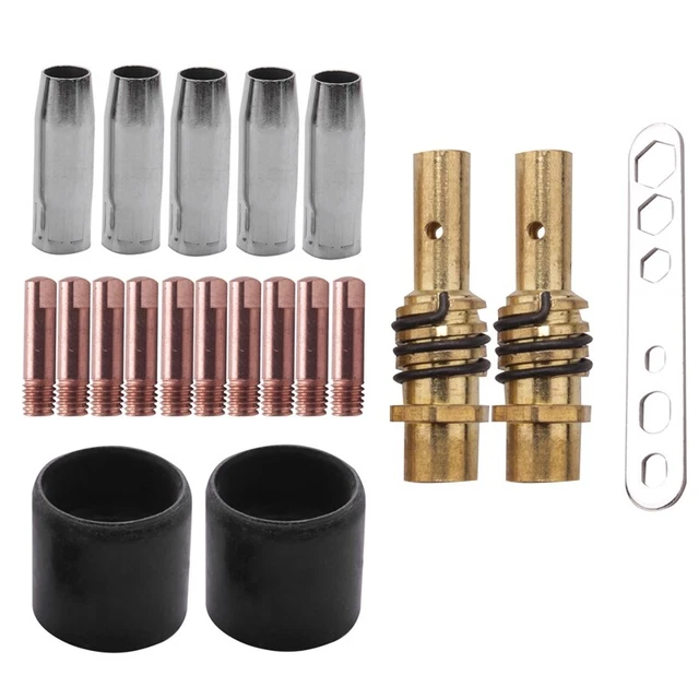 20 pezzi ugelli punte supporto mig saldatore consumo materiale Z