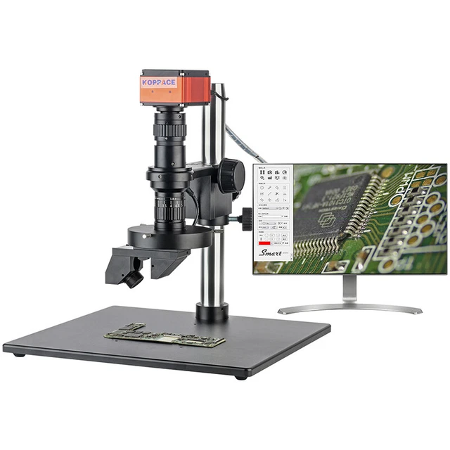 KOPPACE 2D/3D Electron Microscope 23X-190X High-Definition 4K Imaging Supports