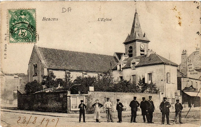 CPA AK Bezons - L'Église (519349)