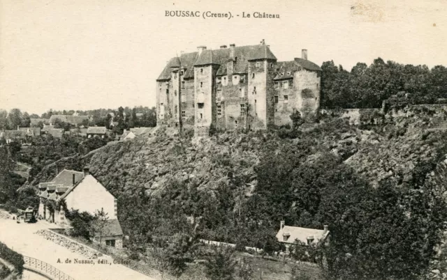 *25410 cpa Boussac - le Château