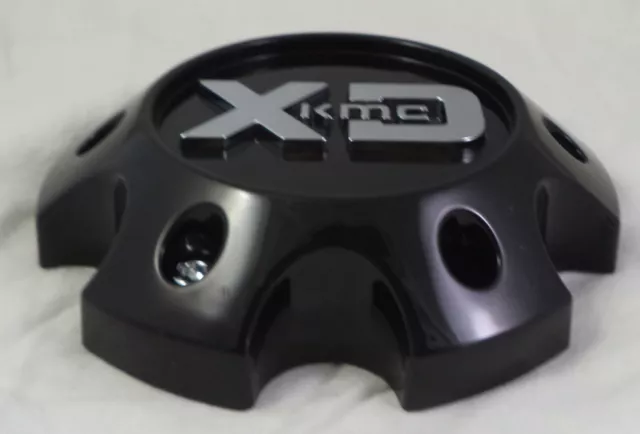 XD Series by KMC Wheels Gloss Black Custom Wheel Center Cap # T126L140-6-H34