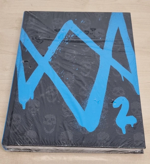 WATCH DOGS 2 - COLLECTOR'S EDITION GUIDE hardcover book by Prima - NEW SEALED