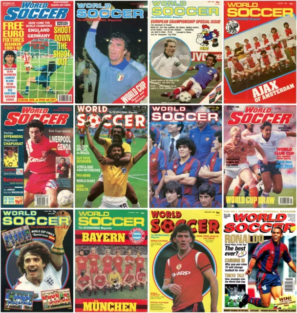 World Soccer Magazine's - 1979-1999 (DVD) + *Extras* Football Goal Shoot Panini