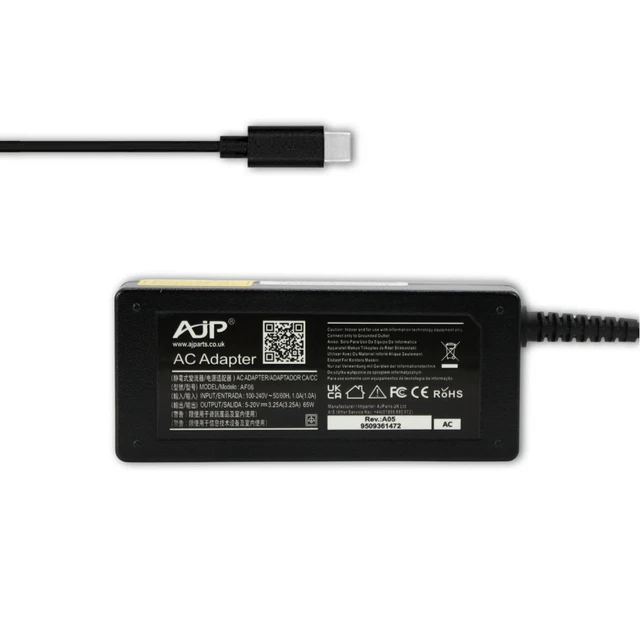 DTK Alimentatore Laptop HP 19V 4,74A 90W Con Connettore 7,4x5,0mm - Caricabatterie AC Per Pavilion, ProBook, EliteBook E Altri