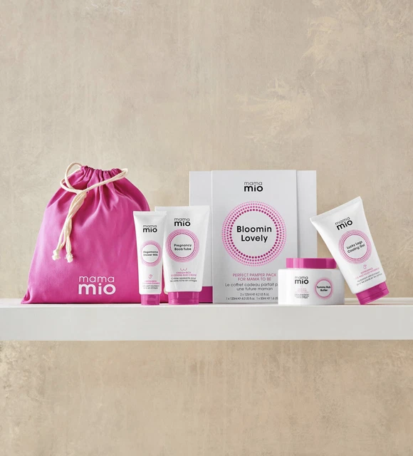 Encantador Paquete De Mima Mio ""Bloomin"" Para Mamá Futura Ser 🙂 Nuevo Y En Caja £38 Nuevo En Caja