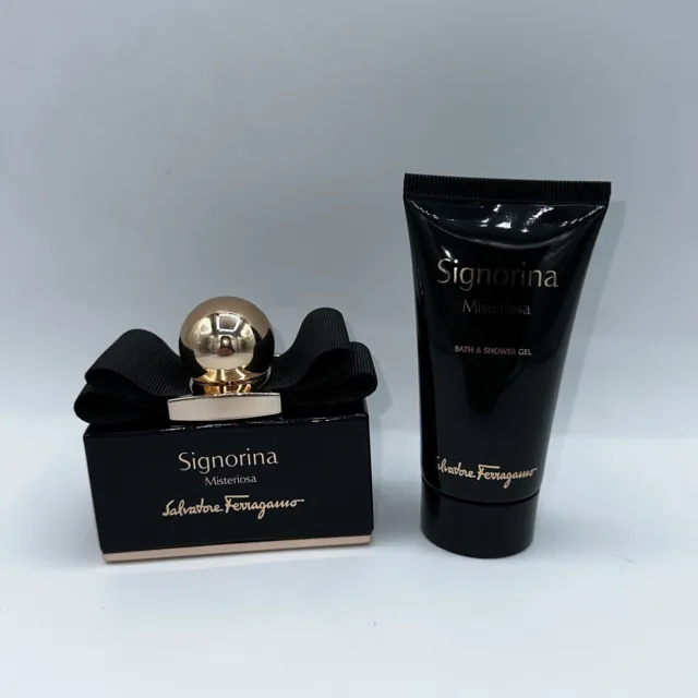 Signorina Misteriosa By Salvatore Ferragamo 1.7oz EDP Perfume & Bath/Shower Gel