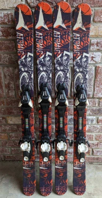 Atomic Punx Jr 120cm 99-78-91 Twin-Tip Skis Atomic XTE Adjustable Bindings TUNED Atomic Punx Jr 120cm 99-78-91 Twin-Tip Skis Atomic XTE Adjustable Bindings TUNED