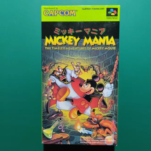 Mickey Mania – The Timeless Adventures of Mickey Mouse # SFC / SHVC-P-AMIJ