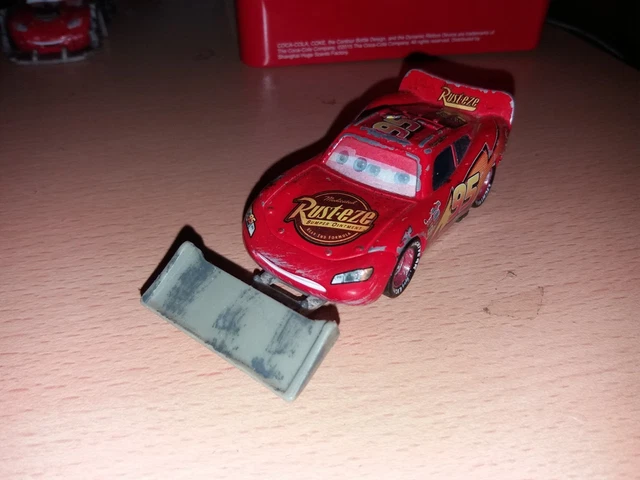DISNEY PIXAR CARS Lightning McQueen Schaufel Mattel 1:55 Metall EUR 6 ...