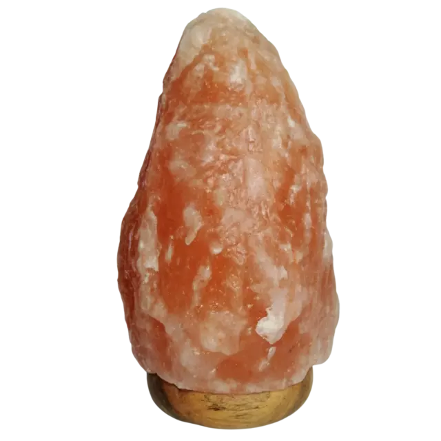 Himalayan Salt Lamp Crystal Pink Rock Natural Healing Light Stone UK plug & Bulb