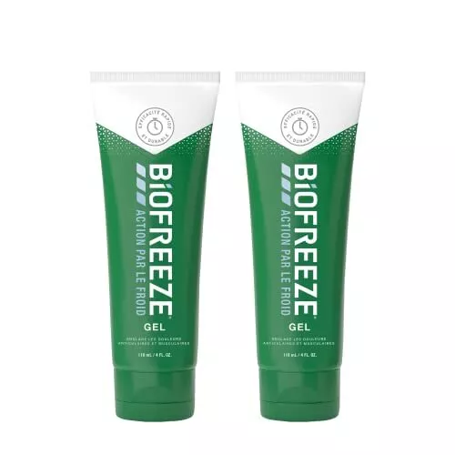 Biofreeze Lot de 2 tubes de gel soulageant la douleur, 118 ml