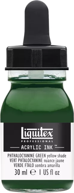 Liquitex 4260319 flüssige Professional Acrylfarben Ink 30ml Airbrush phthalozyan