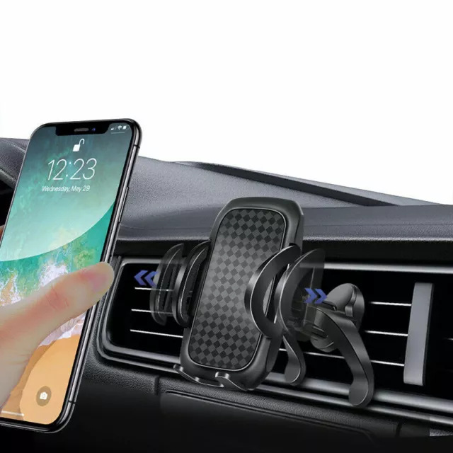 Car Mount Phone Holder Stand Air Vent Cradle For iPhone 14/13/12/PRO/MAX/X/XS