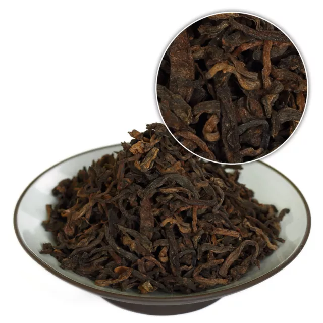 GOARTEA 2008 Organic Supreme Yunnan Aged Tree  Ripe Chinese Puer Pu'er puerh Tea