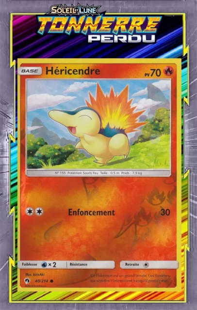 Reverse Hericendra - SL08:Lost Thunder - 40/214 - French Pokemon Card