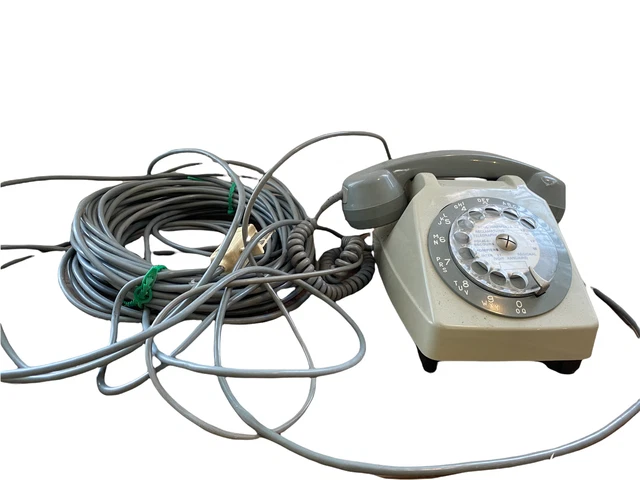 Ancienne Téléphone PTT La Poste, Téléphone D'essai, Testeur,Gris