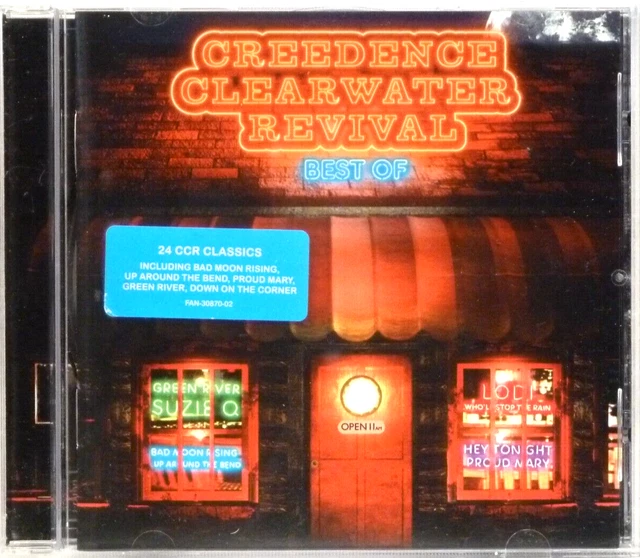 CCR CREEDENCE CLEARWATER Revival Best Of LIKE NEW 24 Track CD 2008