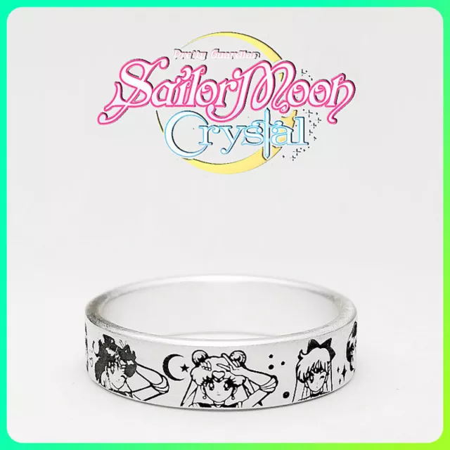 Sailor Moon Tsukino Usagi Cosplay 999 Sterling Silver Ring Customize Figure Ring