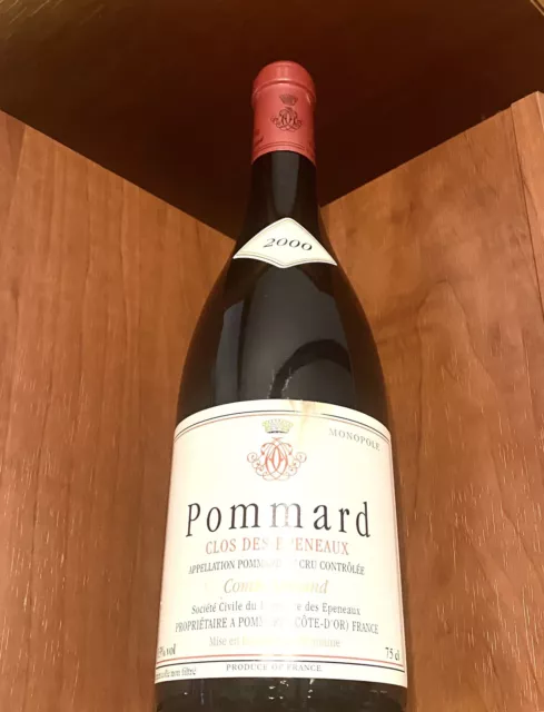 POMMARD 1Er CRU 2000~   CLOS DES EPENEAUX~  Domaine COMTE ARMAND Monopole~75Cl~