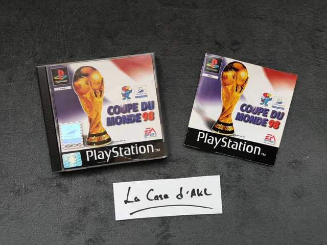 Notice Jeu PlayStation 1 : Coupe Du Monde 98 - Version PAL - Bon état